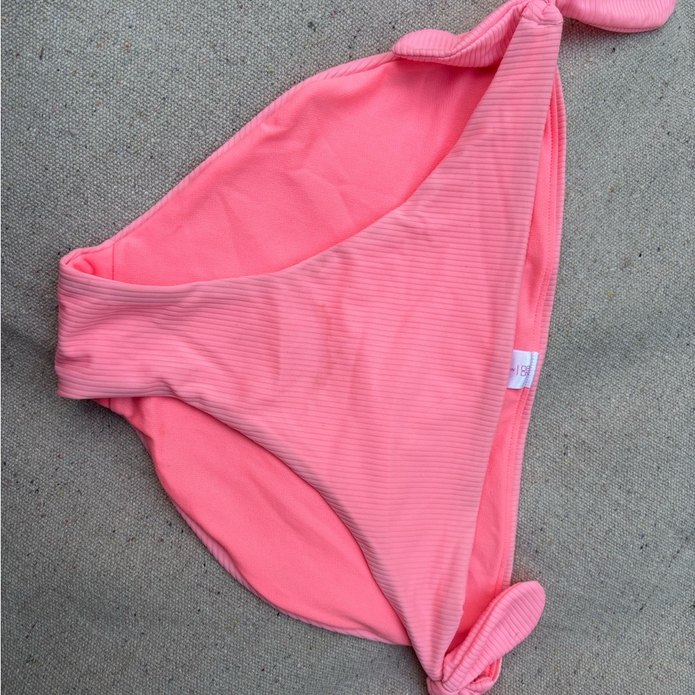 No Boundaries Coral Bikini Bottom